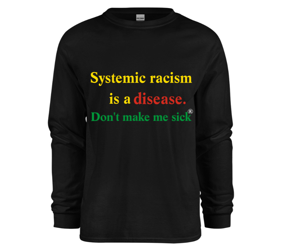 Baseball Bo Tee – Systemic Racism Is A Disease DMMS LLC